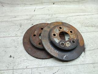 диск тормозной задний Toyota Corolla 10 поколение (E140/E150) 2008, 1.4 л., 4ZZ-FE, бензин, МКПП, седан