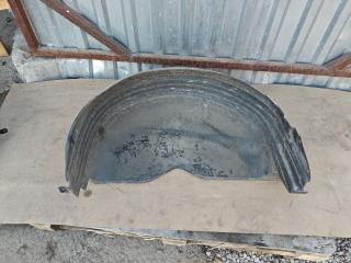 защита арок задняя левая (подкрылок) Volkswagen Transporter T5 2005, 2.5 л., AXD, дизель, МКПП, микроавтобус, 7H0810971B