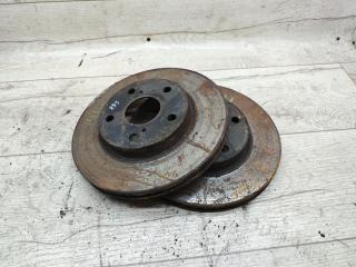 диск тормозной передний Toyota Corolla 10 поколение (E140/E150) 2008, 1.4 л., 4ZZ-FE, бензин, МКПП, седан