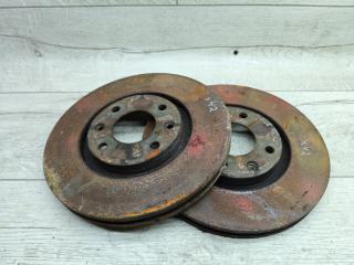 диск тормозной передний Peugeot 5008 1 поколение (2009 - 2013), 1.6 л., дизель, МКПП, минивэн