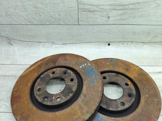 диск тормозной передний Peugeot 5008 1 поколение [рестайлинг] (2013 - 2016), 1.6 л., дизель, МКПП, минивэн