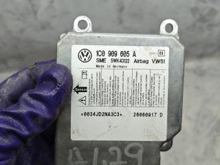 блок AirBag Volkswagen Transporter T5 2006, 2.5 л., BNZ, дизель, АКПП, микроавтобус, 1C0909605A