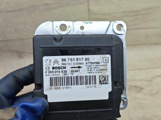 блок AirBag Peugeot 5008 1 поколение [рестайлинг] (2013 - 2016), 1.6 л., дизель, МКПП, минивэн, 0285010830, 9675181780
