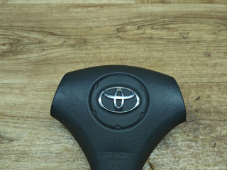 подушка безопасности водителя Toyota Corolla 9 поколение (E120/E130) 2002, 1.4 л., 4ZZ-FE, бензин, МКПП, хетчбэк 5 дв., 45130-02160