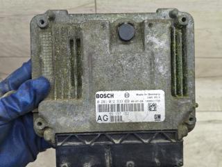 блок управления двигателем Opel Vectra C [рестайлинг] 2005, 1.9 л., Z 19 DT, дизель, МКПП, универсал, 0281012533, 55197152