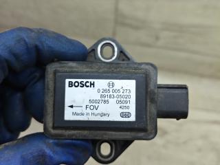 датчик ускорения Toyota Corolla Verso 1 поколение [рестайлинг] 2005, 2.0 л., 1CD-FTV, дизель, МКПП, минивэн, 0265005273, 89183-05020