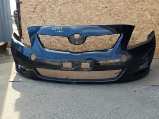 бампер передний Toyota Corolla 10 поколение (E140/E150) (2007 - 2010), 1.4 л., 4ZZ-FE, бензин, МКПП, седан, 52119-12A60, 52119-12A70