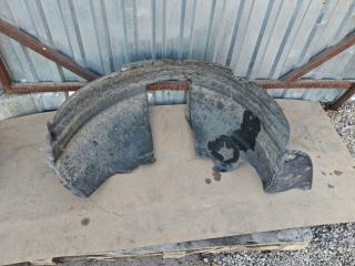 защита арок передняя правая (подкрылок) Volkswagen Transporter T5 2005, 2.5 л., AXD, дизель, МКПП, микроавтобус, 7H0809962B