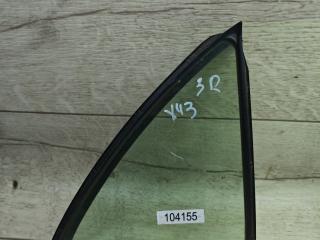 стекло двери задней правой Toyota Corolla 10 поколение (E140/E150) (2007 - 2010), 1.4 л., 4ZZ-FE, бензин, МКПП, седан