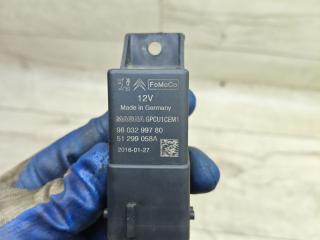 реле накала свечей Peugeot 5008 1 поколение [рестайлинг] 2015, 1.6 л., BH01, дизель, МКПП, минивэн, 9803299780, 51299058A