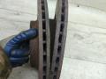 диск тормозной передний Renault Laguna 2 поколение 2002, 1.8 л., бензин, МКПП, хетчбэк 5 дв. - фото №3