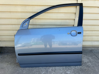 дверь передняя левая Toyota Corolla 9 поколение (E120/E130) CDE120 2004, 1.6 л., 3ZZ-FE, бензин, МКПП, 8q3 - grayish blue, седан, передний привод, 6700202131, 67002-02171, 67002-02130