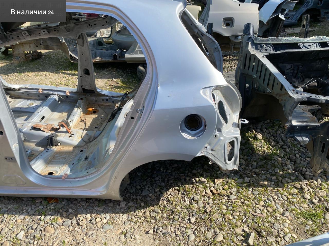 крыло заднее левое Toyota Yaris XP9 KSP90 (2005 - 2009), 1.0 л., 1KR-FE, бензин, МКПП, хетчбэк 5 дв., передний привод, 6160252290, 61602-52470 - фото №1