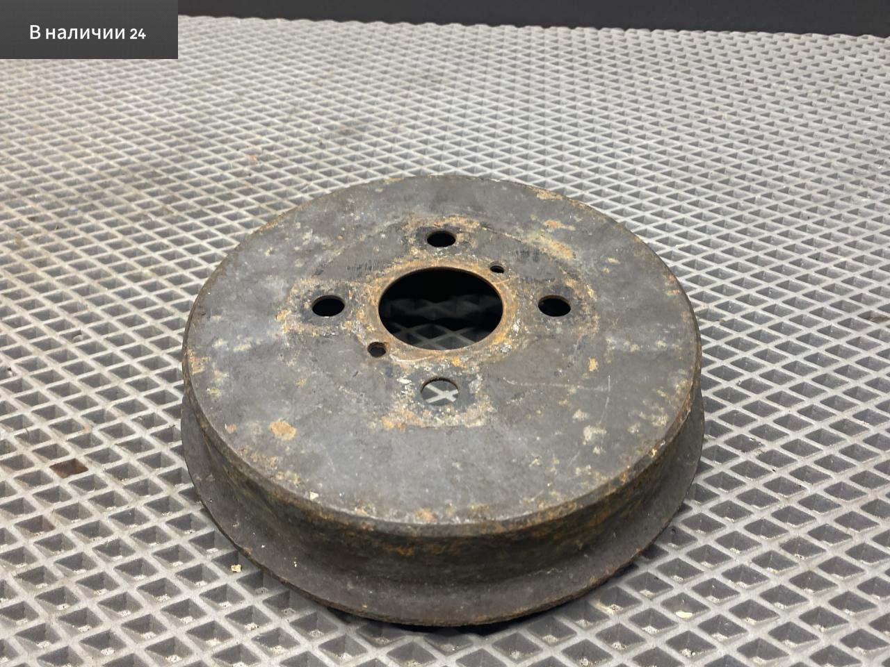 барабан тормозной Toyota Yaris XP9 KSP90 (2005 - 2009), 1.0 л., 1KR-FE, бензин, МКПП, хетчбэк 5 дв., передний привод, 424310D030 - фото №1