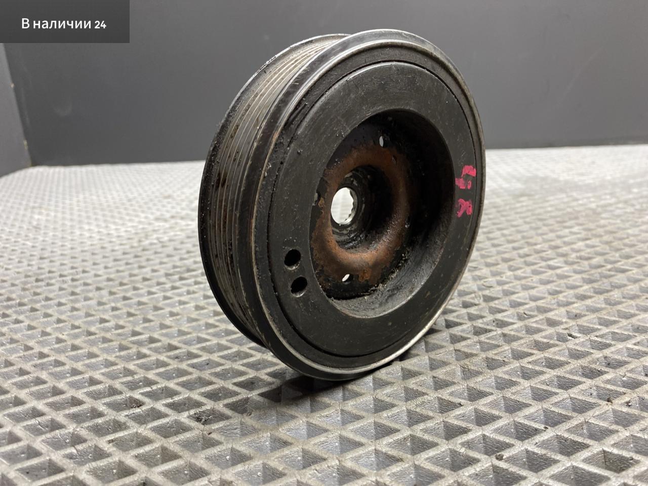 шкив коленвала Audi A6 4G/C7 4G2/C7 2013, 2.0 л., TFSI, CDNB, бензин, вариатор, 2y2y, седан, 06H105243K, 06K105243, 06H105243G, 06H105243F, 06H105243L - фото №1