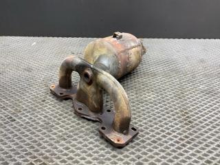 коллектор выпускной Renault Logan 2 поколение [рестайлинг] L8 2020, 1.6 л., K7M 812, бензин, МКПП, седан, 208A03629R, 8201145355