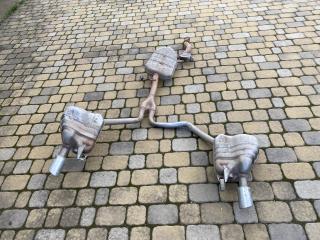 глушитель Audi A6 4G/C7 4G2/C7 2013, 2.0 л., TFSI, CDNB, бензин, вариатор, 2y2y, седан, 4G0253409E, 4G0253610AJ, 4G0253609AJ