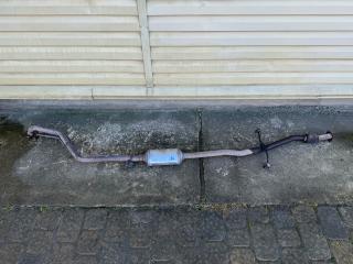 глушитель Kia Rio 1 поколение [рестайлинг] 2003, 1.5 л., A5D, бензин, МКПП, v9 - pewter grey, универсал, передний привод, 28650FD300, 28610FD100