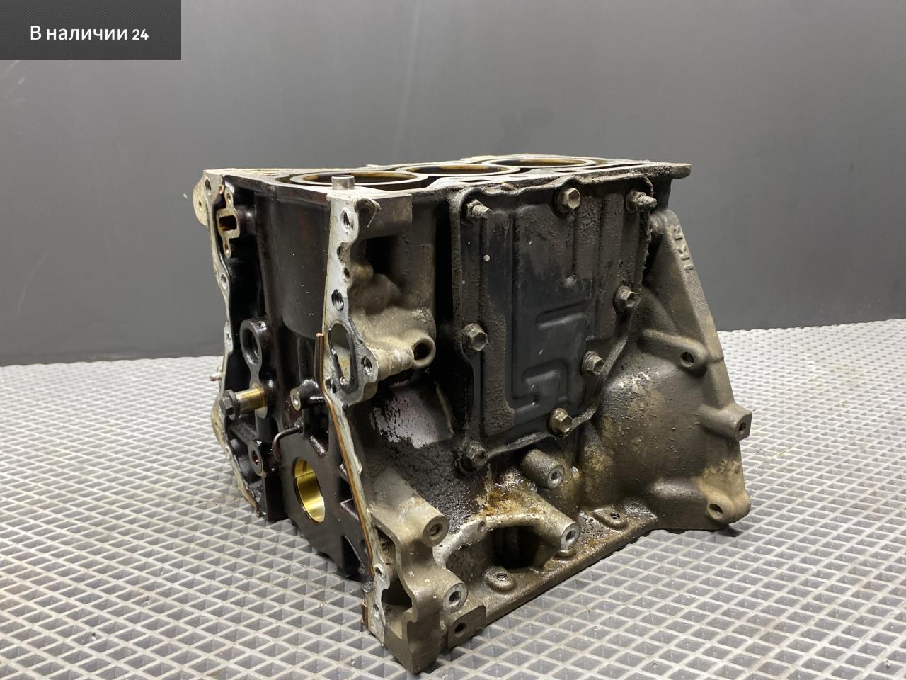 блок цилиндров Toyota Yaris XP9 KSP90 (2005 - 2009), 1.0 л., 1KR-FE, бензин, МКПП, хетчбэк 5 дв., передний привод, 114010Q011, 11401-0Q030 - фото №1