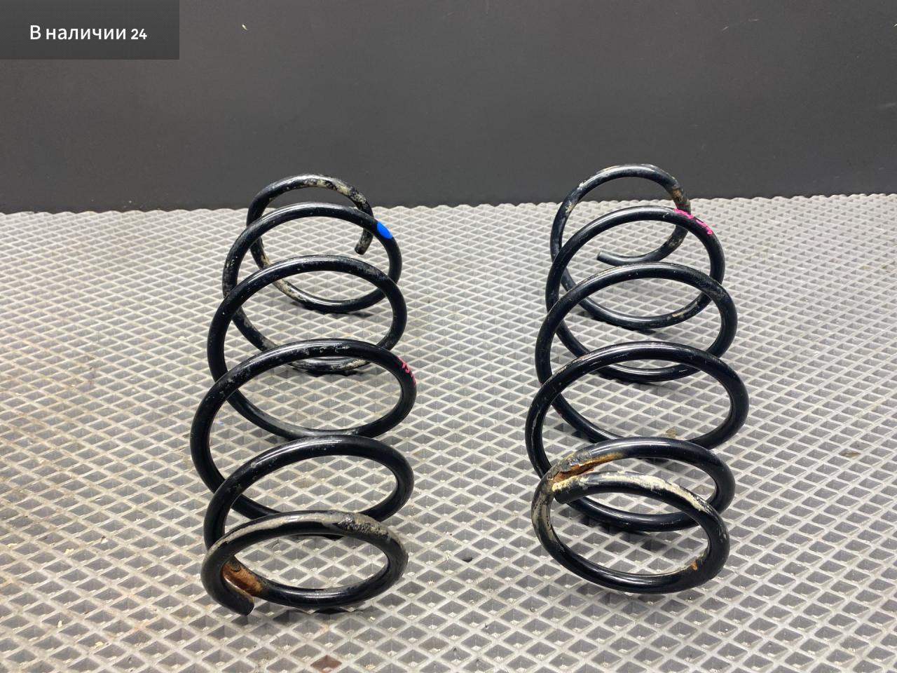пружина передняя Toyota Yaris XP9 KSP90 (2005 - 2009), 1.0 л., 1KR-FE, бензин, МКПП, хетчбэк 5 дв., передний привод, 481310D280 - фото №1