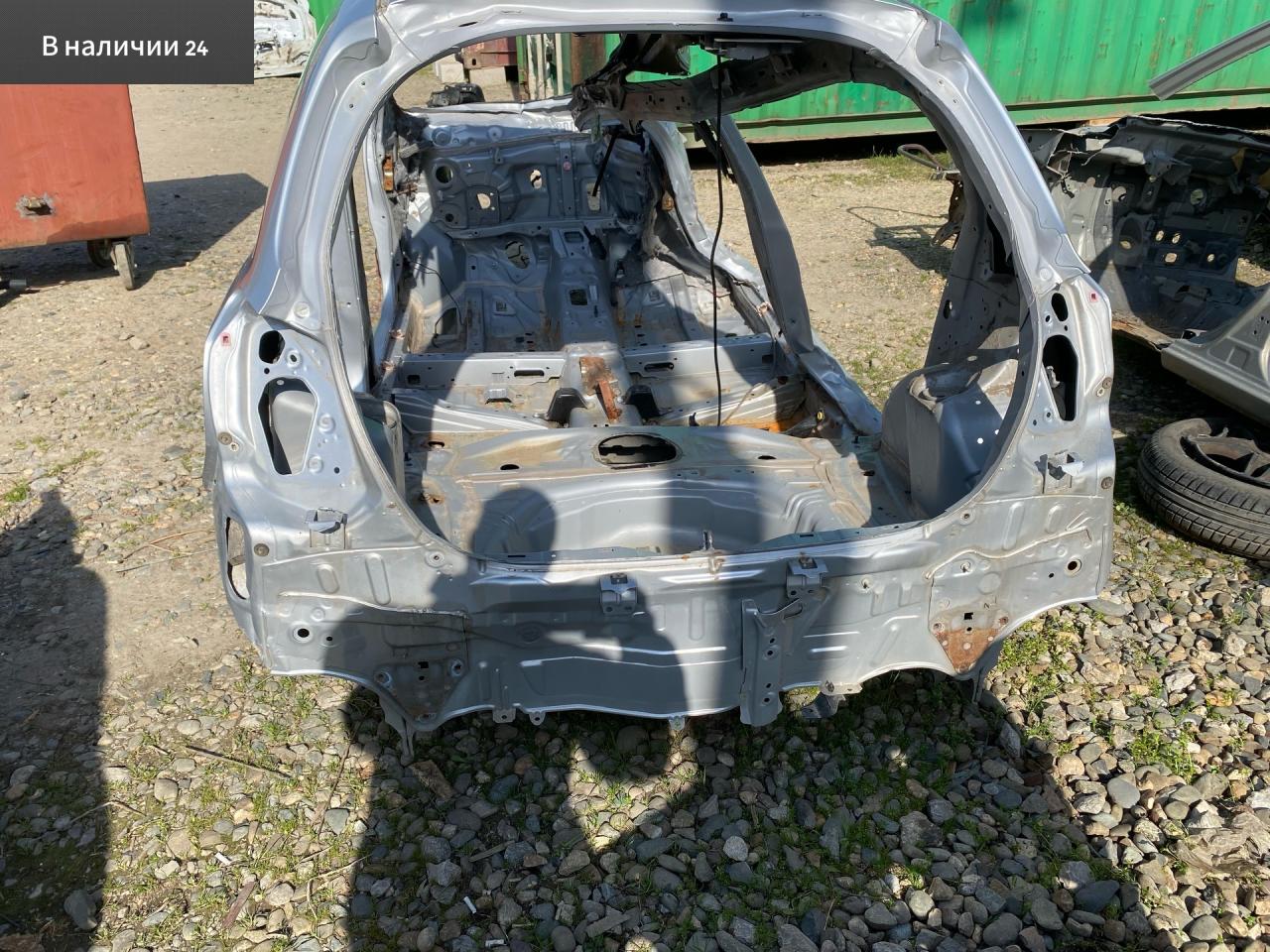 задняя часть кузова (тазик) Toyota Yaris XP9 KSP90 (2005 - 2009), 1.0 л., 1KR-FE, бензин, МКПП, хетчбэк 5 дв., передний привод, 5830752430 - фото №1