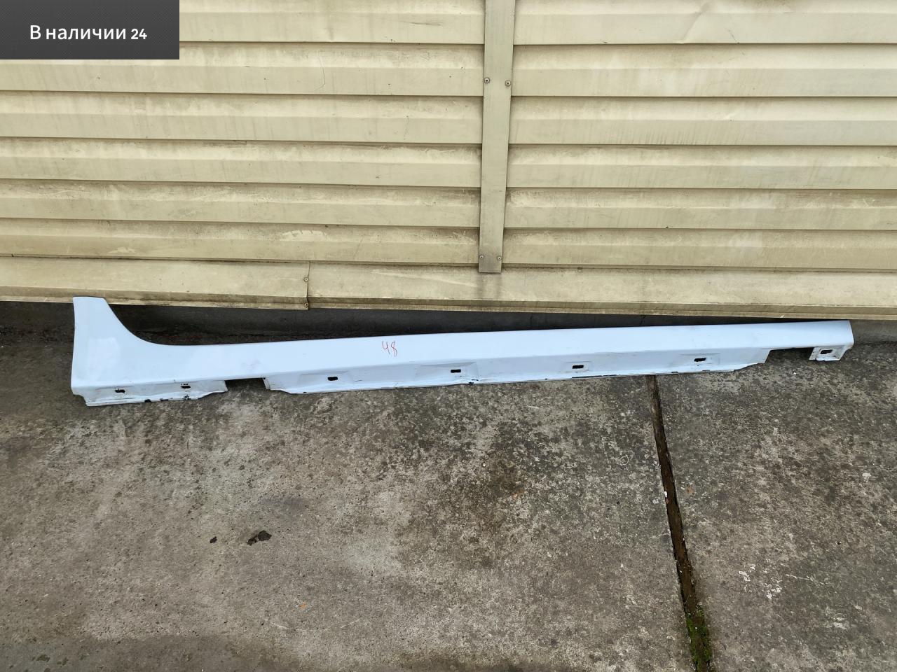 накладка на порог Audi A6 4G/C7 4G2/C7 2013, 2.0 л., TFSI, CDNB, бензин, вариатор, 2y2y, седан, 4G0853856G - фото №1