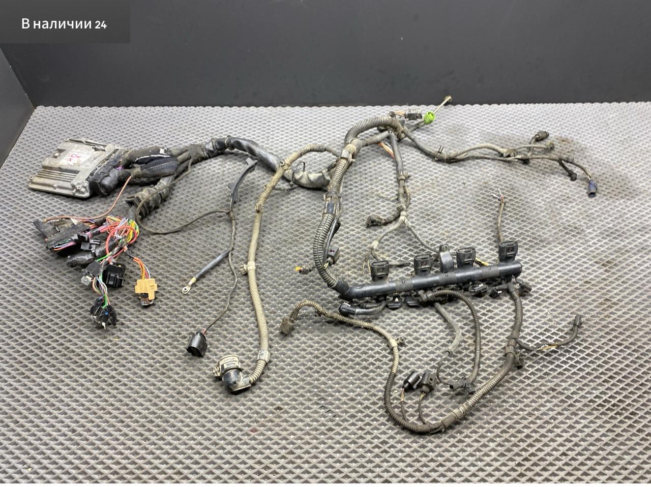 проводка двигателя Audi A6 4G/C7 4G2/C7 2013, 2.0 л., TFSI, CDNB, бензин, вариатор, 2y2y, седан, 4G1971072FQ, 4G0907115 - фото №1