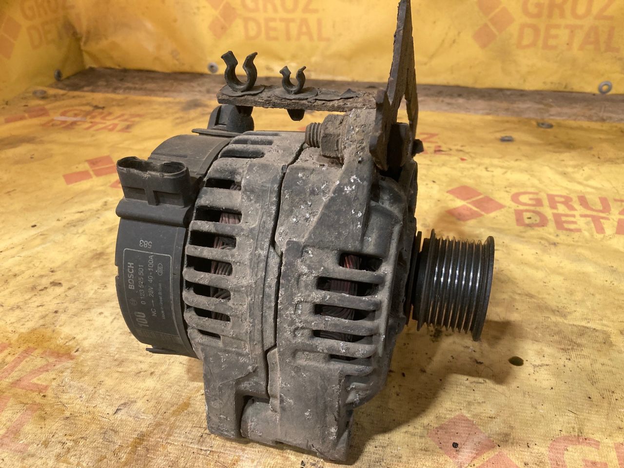 генератор MAN TGA 1 поколение (2000 - 2008), 12.0 л., D2866, дизель, 0123525501 - фото №1