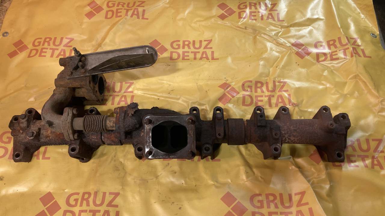 коллектор выпускной MAN TGA 1 поколение 2008, 10.5 л., D 2066 LF 03, дизель, МКПП - фото №1