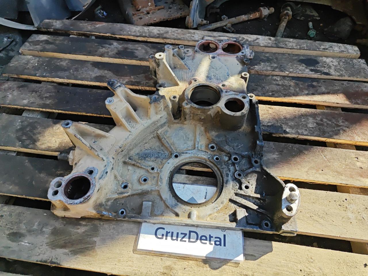 крышка двигателя передняя MAN TGA 1 поколение 2008, 12.8 л., D 2876 LF 12, дизель, МКПП - фото №1