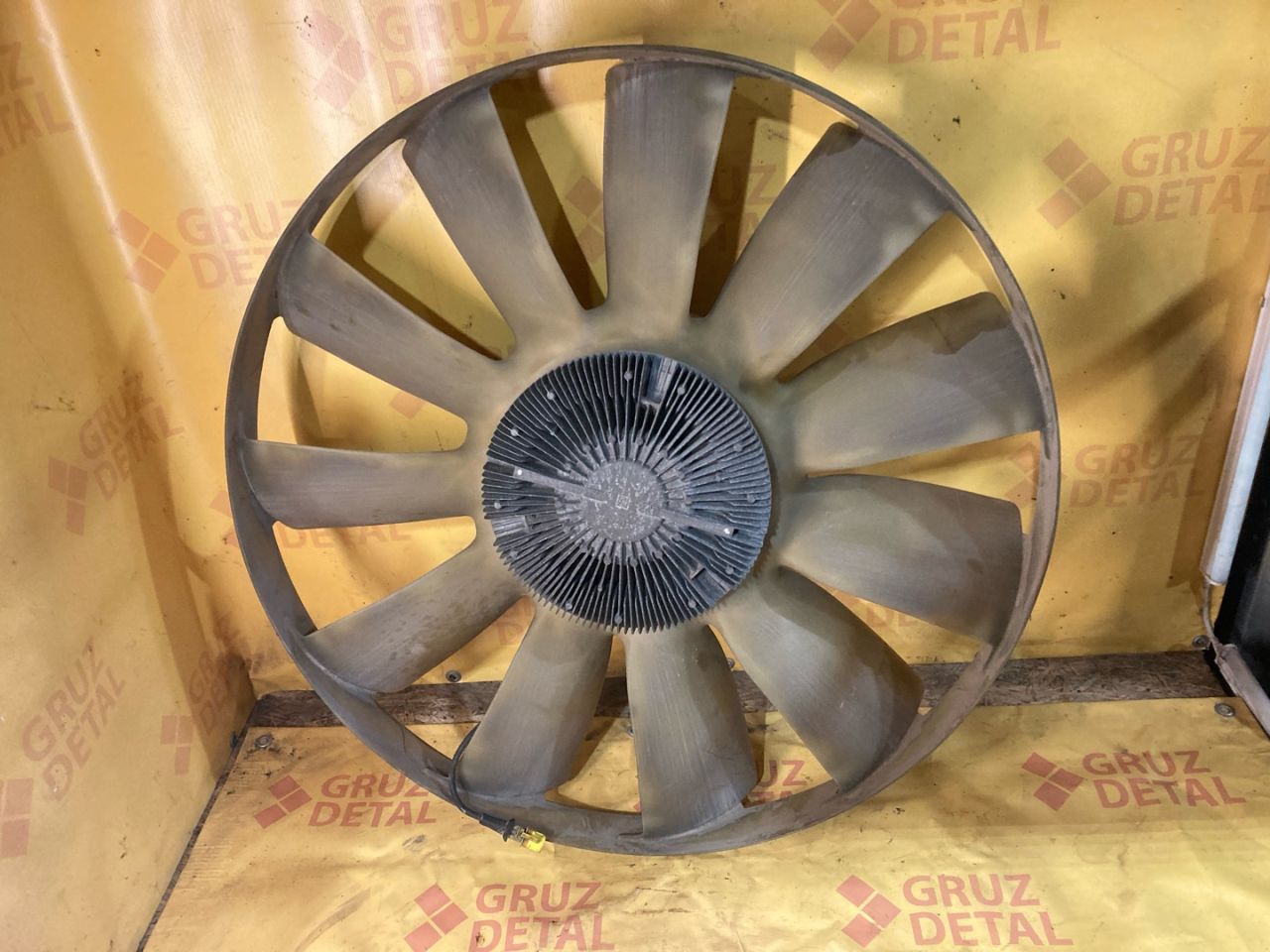 крыльчатка вискомуфты MAN TGX 1 поколение 2016, 12.4 л., D2676, дизель, 51066010284 - фото №1