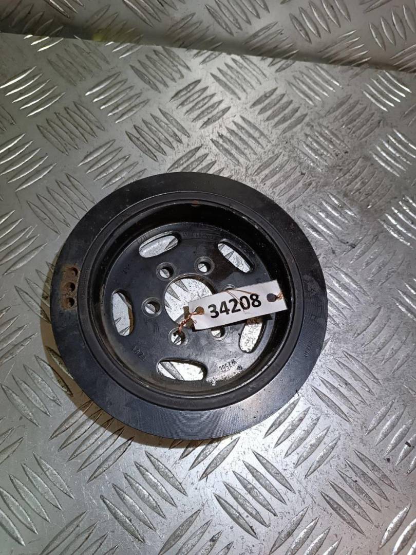 шкив коленвала Land Rover Discovery 4 поколение 2010, 3.0 л., DT, дизель, 4R8Q6B319AA - фото №1