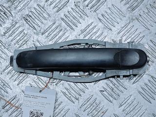 ручка наружная задняя левая Volkswagen Touran 1 поколение [рестайлинг] 2008, 1.6 л., TDi, дизель, 6МКПП, серый, передний привод, правый руль, 7H0837209, 1T0837885B, 1T0839886A