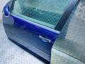 дверь передняя левая Volkswagen Golf 5 поколение 2004, синий, хетчбэк 5 дв., правый руль - фото №4