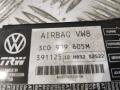 блок AirBag Volkswagen Passat B6 2007, 2.0 л., TDi, BMR, дизель, 6МКПП, чёрный, седан, передний привод, правый руль, 3C0909605M - фото №7