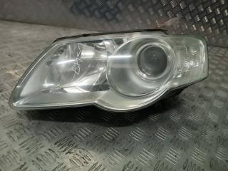 фара левая Volkswagen Passat B6 2009, 2.0 л., TDi, CBAA, дизель, 6МКПП, серебристый, седан, передний привод, правый руль, 3C0941005AD