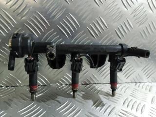 топливная рампа Volkswagen Polo 4 поколение 2003, 1.2 л., i, бензин, 03D906031C, 03D133329A