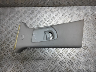 обшивка стойки центральной левой Audi A6 4F/C6 2006, 2.4 л., i, BDW, бензин, вариатор, чёрный, седан, передний привод, правый руль, 4F0867243