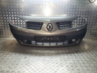 бампер передний Renault Megane 2 поколение 2005, серый, 8200142000