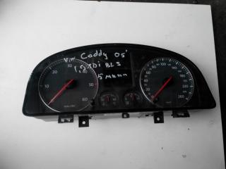 щиток приборов (приборная панель) Volkswagen Caddy 3 поколение 2005, 1.9 л., TDi, дизель, МКПП, минивэн