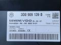 блок управления центральным замком Volkswagen Touareg 1 поколение [рестайлинг] 2007, 2.5 л., TDi, BPE, дизель, АКПП, чёрный, внедорожник 5 дв., полный привод, правый руль, 3D0909139B, 5WK48504, 5WK48825 - фото №4