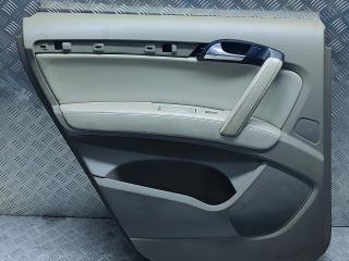 Обшивка двери (комплект) Audi Q7 4L 2006, 3.0 л., TDi, BUG, дизель, АКПП, бежево-серый, внедорожник 5 дв., полный привод, правый руль, 4L0867305A, 4L0867305B, D333013001940