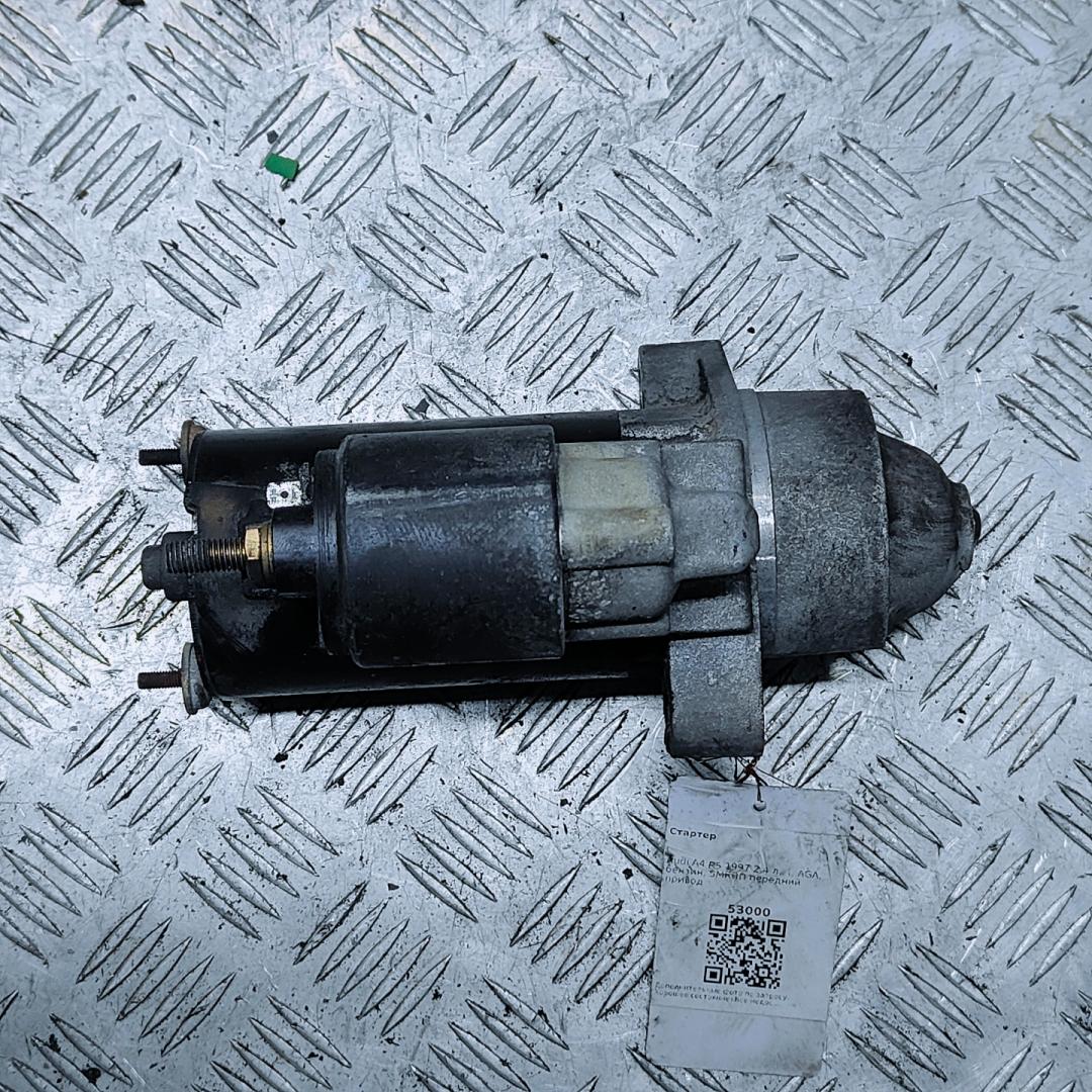 стартер Audi A4 B5 1997, 2.4 л., i, AGA, бензин, 5МКПП, передний привод, 0001108174, 078911023D, 1005821966 - фото №1