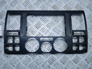 Декоративная накладка центральной консоли Volkswagen Transporter T5 2006, 2.5 л., TDi, AXD, дизель, робот, серебристый, микроавтобус, передний привод, правый руль, 7H0857237