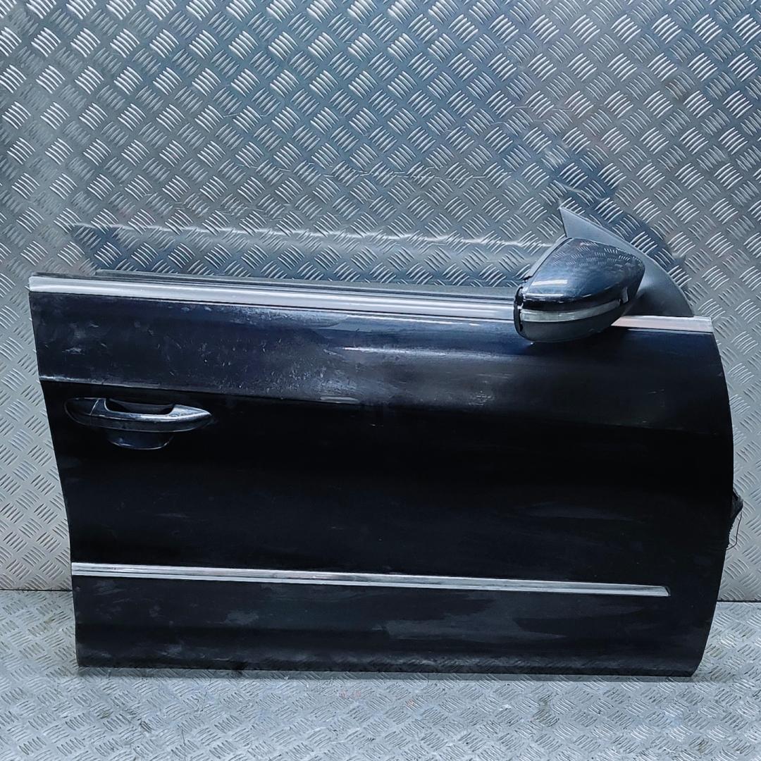 дверь передняя правая Volkswagen Passat CC 1 поколение 2011, 2.0 л., TDi, дизель, АКПП, чёрный, передний привод, правый руль - фото №1
