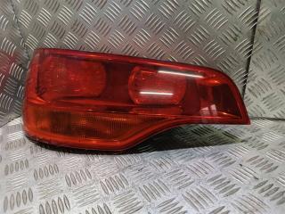 фонарь крышки багажника левый Audi Q7 4L 2006, 3.0 л., TDi, BUG, дизель, АКПП, бежево-серый, внедорожник 5 дв., полный привод, правый руль