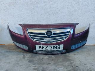 бампер передний Opel Insignia 1 поколение (A) [рестайлинг] 2013, 2.0 л., CDTi, A 20 DT, дизель, 6МКПП, красный, передний привод, правый руль, 551004542, 13288286