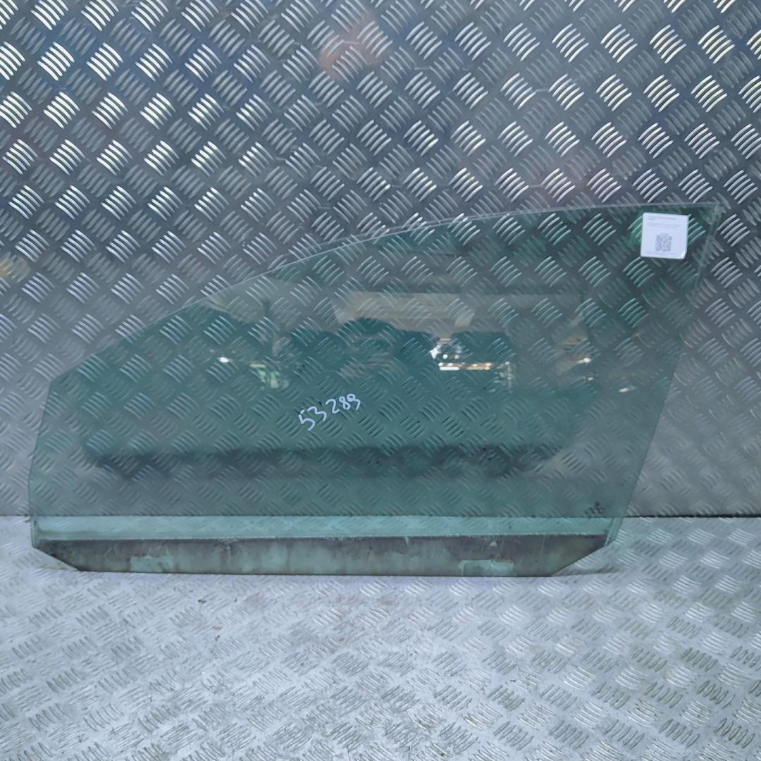 стекло двери передней левой Volkswagen Golf 5 поколение 2004, синий, хетчбэк 5 дв., правый руль, 43R001057 - фото №1