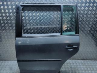 дверь задняя левая Volkswagen Touran 1 поколение [рестайлинг] 2008, 1.6 л., TDi, дизель, 6МКПП, серый, передний привод, правый руль