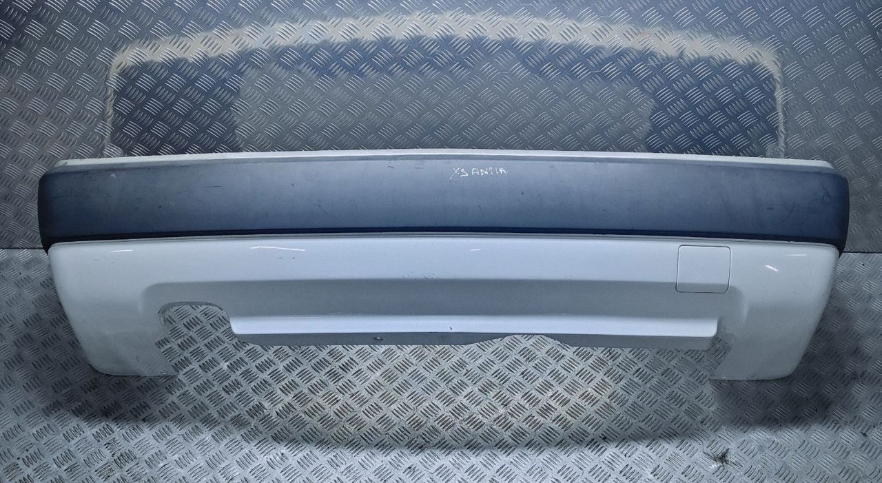 бампер задний Citroen Xantia 1 поколение 1994, белый, хетчбэк 5 дв., 9609742277 - фото №1